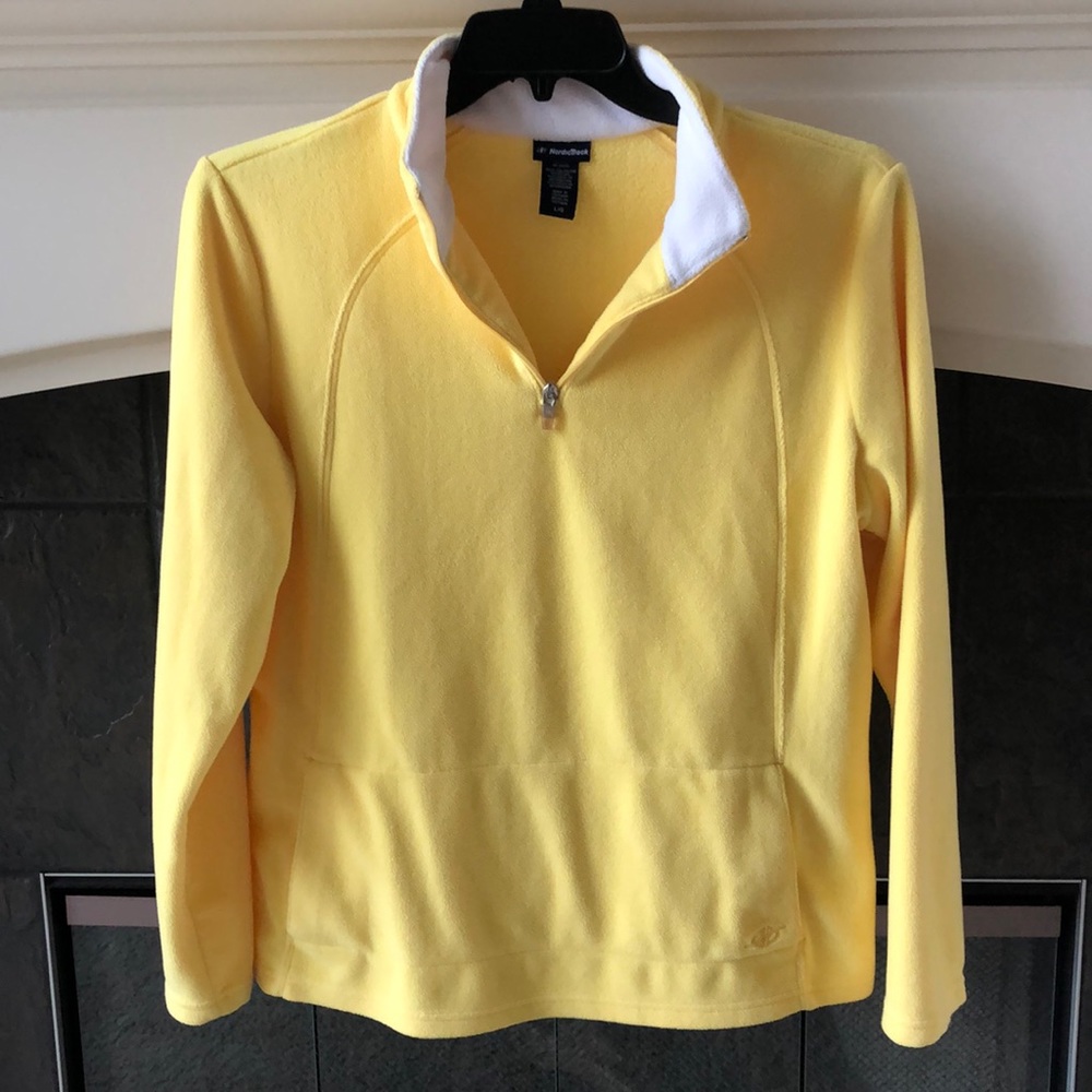 Nordic Track Yellow Fleece